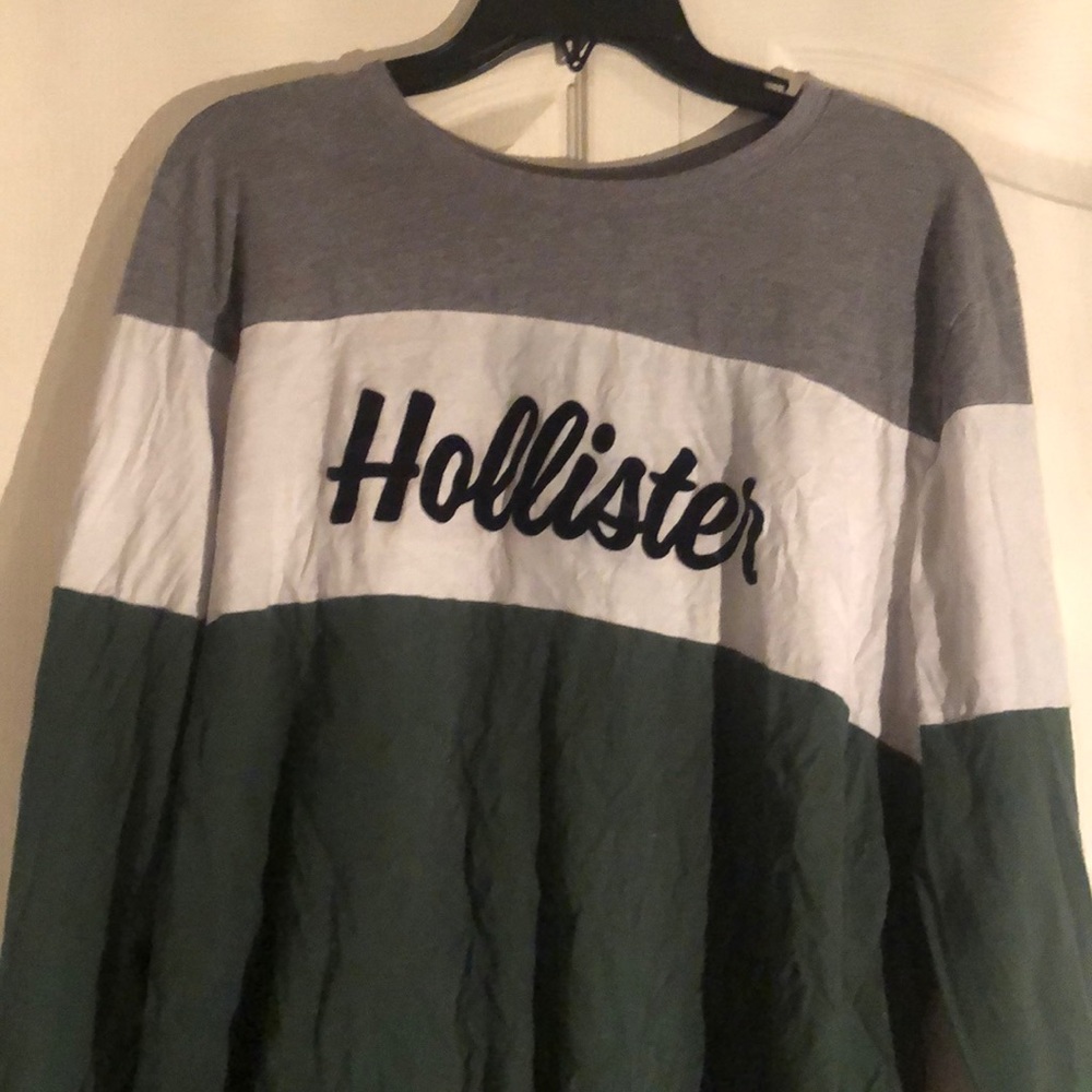 Hollister color block tee